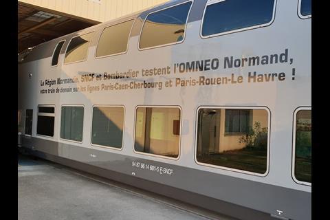 The EMUs are scheduled to enter service on the Paris – Rouen – Le Havre and Paris – Caen – Cherbourg routes from the end of 2019 (Photo: Q Millet/Bombardier).